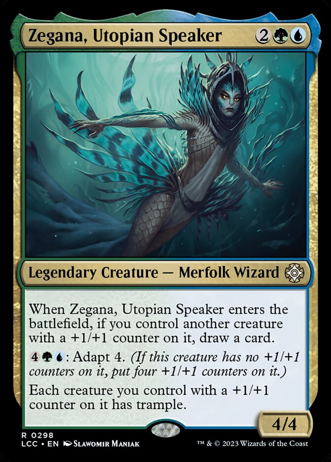Zegana, Utopian Speaker - Lost Caverns of Ixalan Commander (LCC)