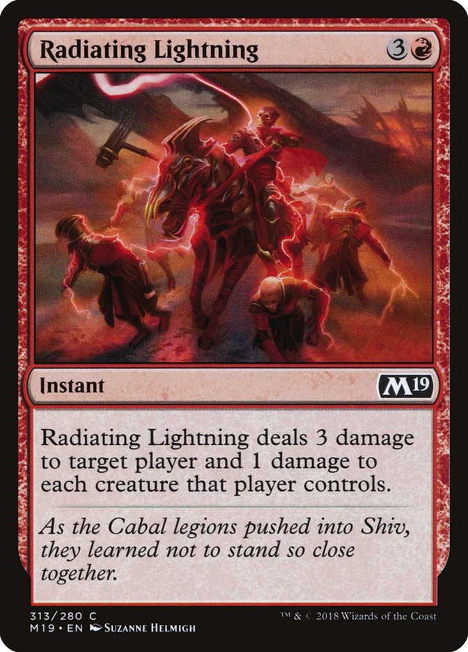 Radiating Lightning - Core Set 2019 (M19)