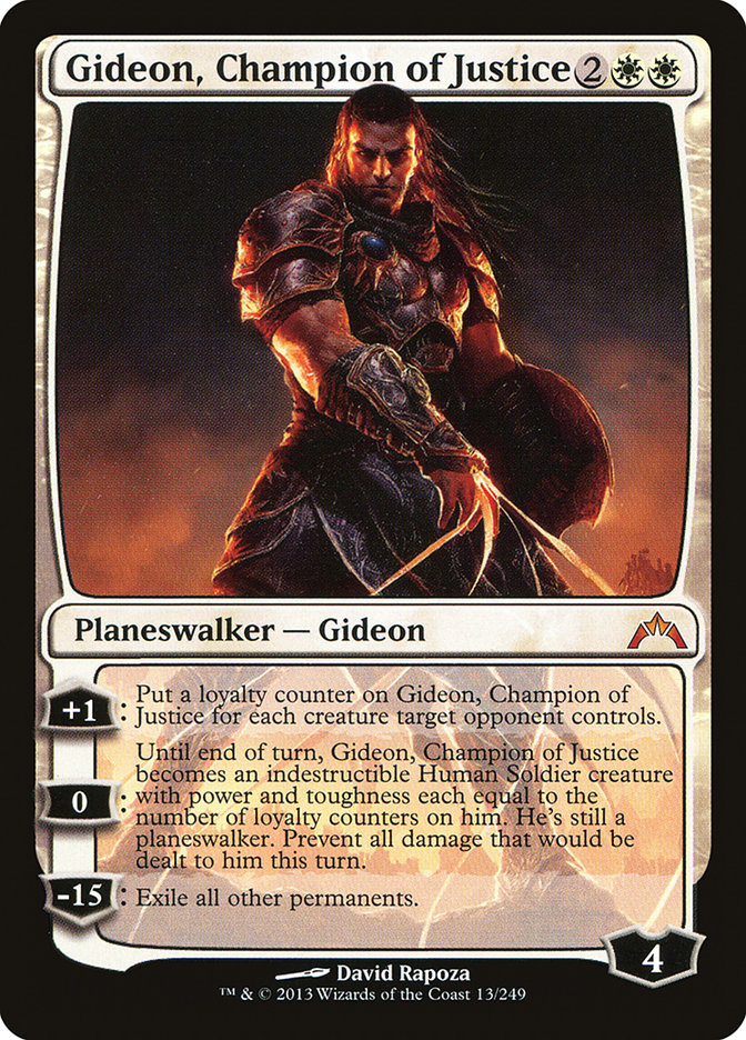 Gideon, Champion of Justice - Gatecrash (GTC)