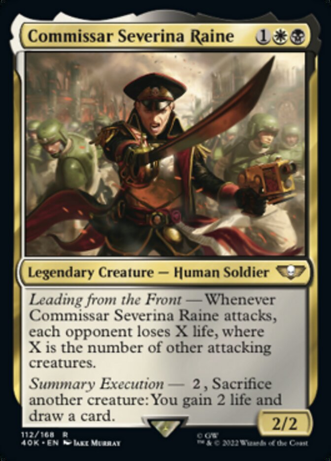 Commissar Severina Raine - Warhammer 40,000 Commander (40K)
