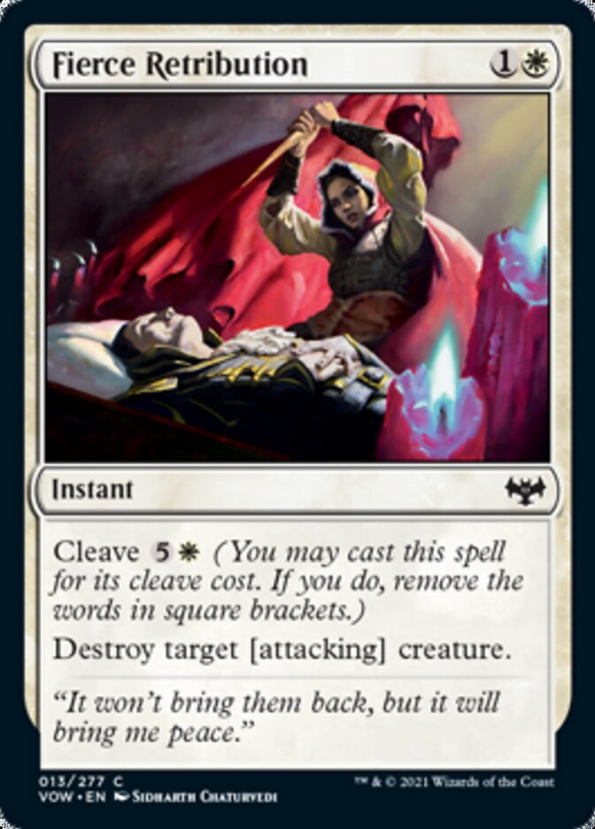 Fierce Retribution - Innistrad: Crimson Vow (VOW)