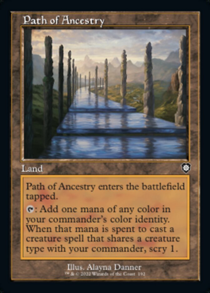 Path of Ancestry - The Brothers' War Commander (BRC)