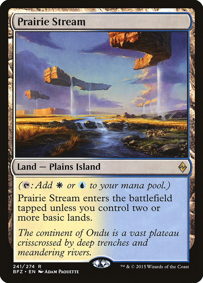 Prairie Stream - Battle for Zendikar (BFZ)