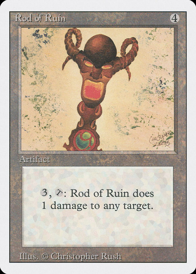 Rod of Ruin - Revised Edition (3ED)