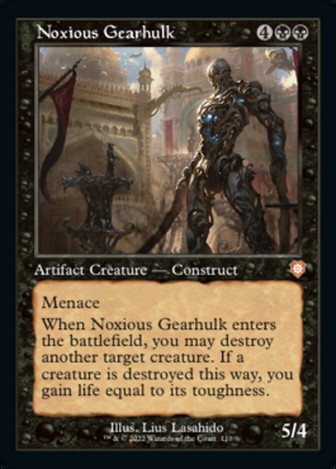 Noxious Gearhulk - The Brothers' War Commander (BRC)