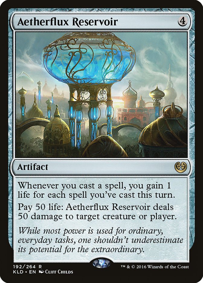 Aetherflux Reservoir - Kaladesh (KLD)