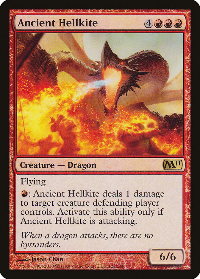 Ancient Hellkite - Magic 2011 (M11)