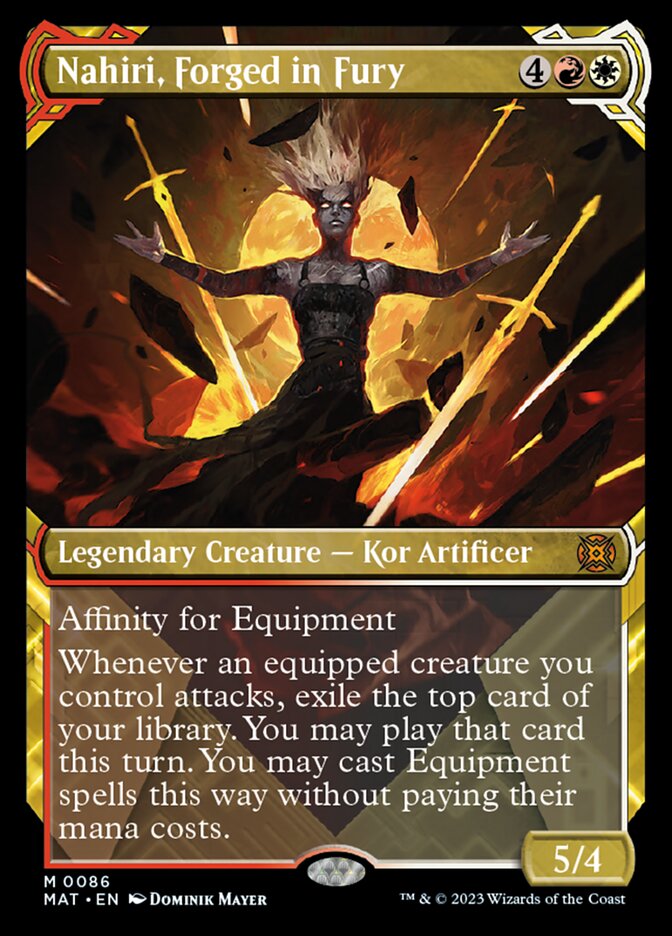Nahiri, Forged in Fury (86) - March of the Machine: The Aftermath (MAT)