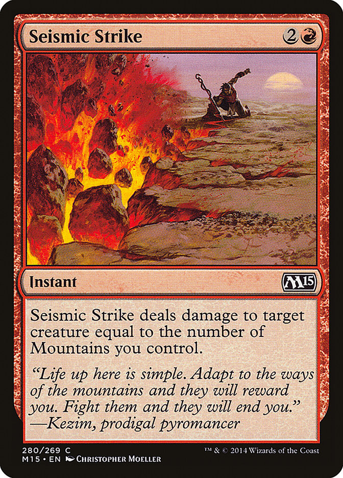 Seismic Strike - Magic 2015 (M15)