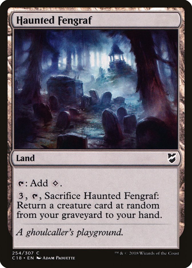 Haunted Fengraf - Commander 2018 (C18)