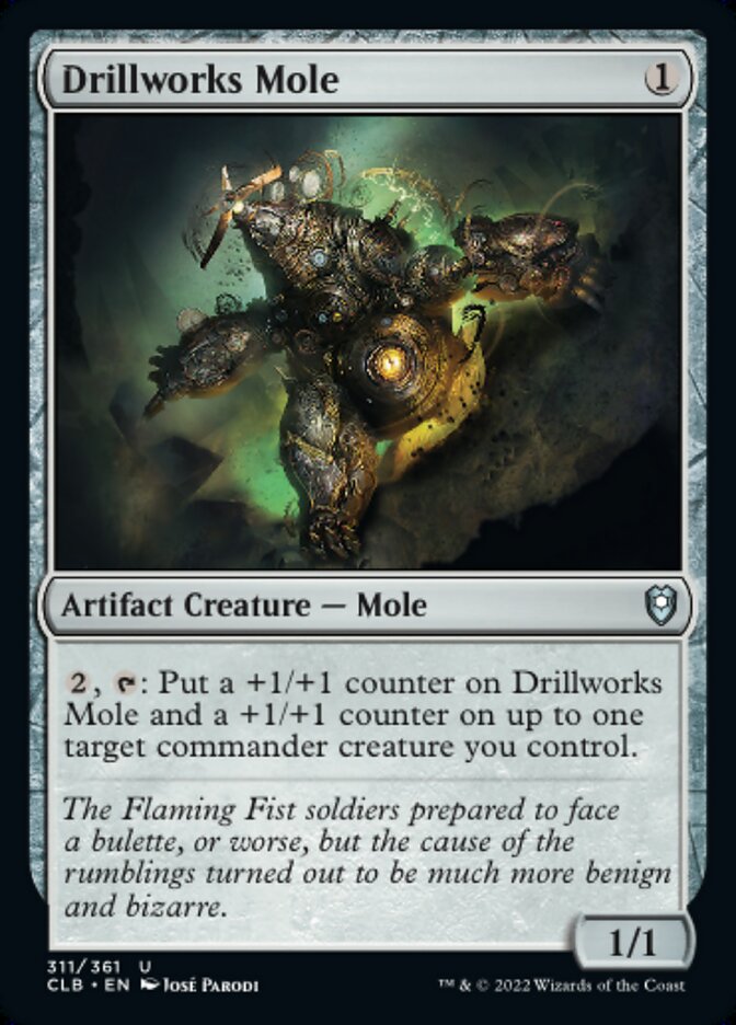 Drillworks Mole - Commander Legends: Battle for Baldur's Gate (CLB)