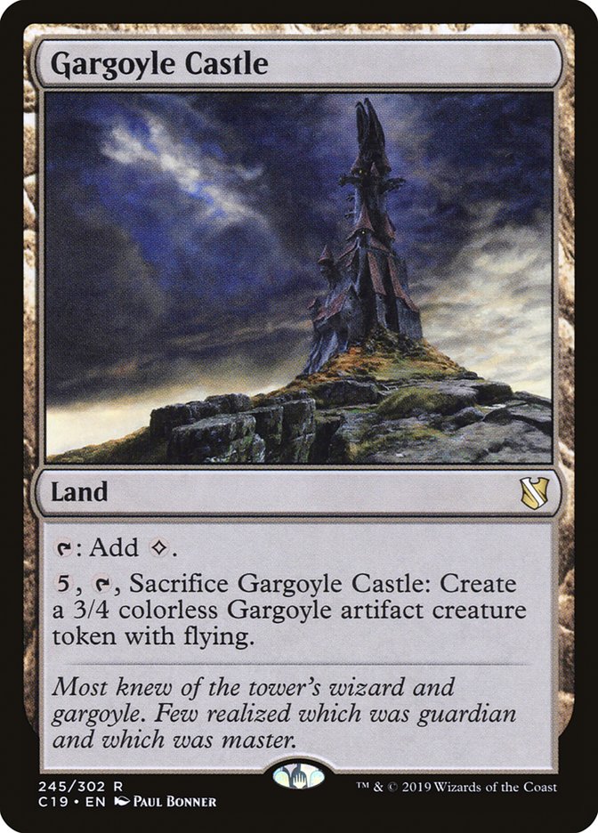 Gargoyle Castle - Commander 2019 (C19)