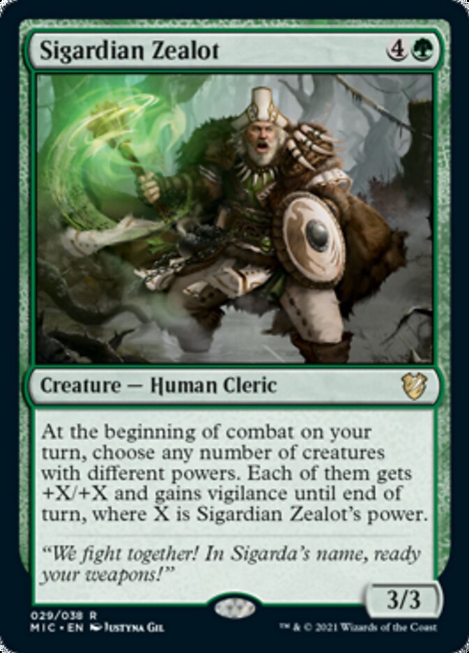 Sigardian Zealot - Midnight Hunt Commander (MIC)