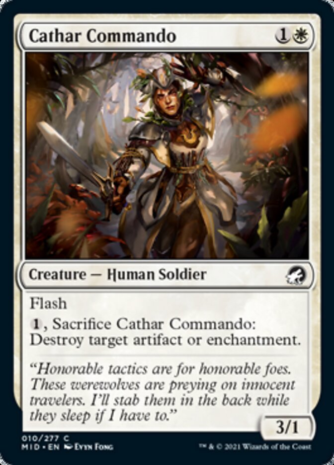 Cathar Commando - Innistrad: Midnight Hunt (MID)