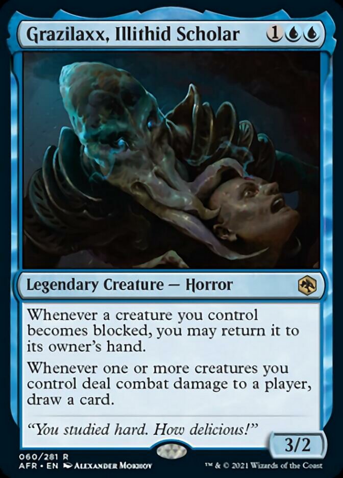 Grazilaxx, Illithid Scholar - Adventures in the Forgotten Realms (AFR)