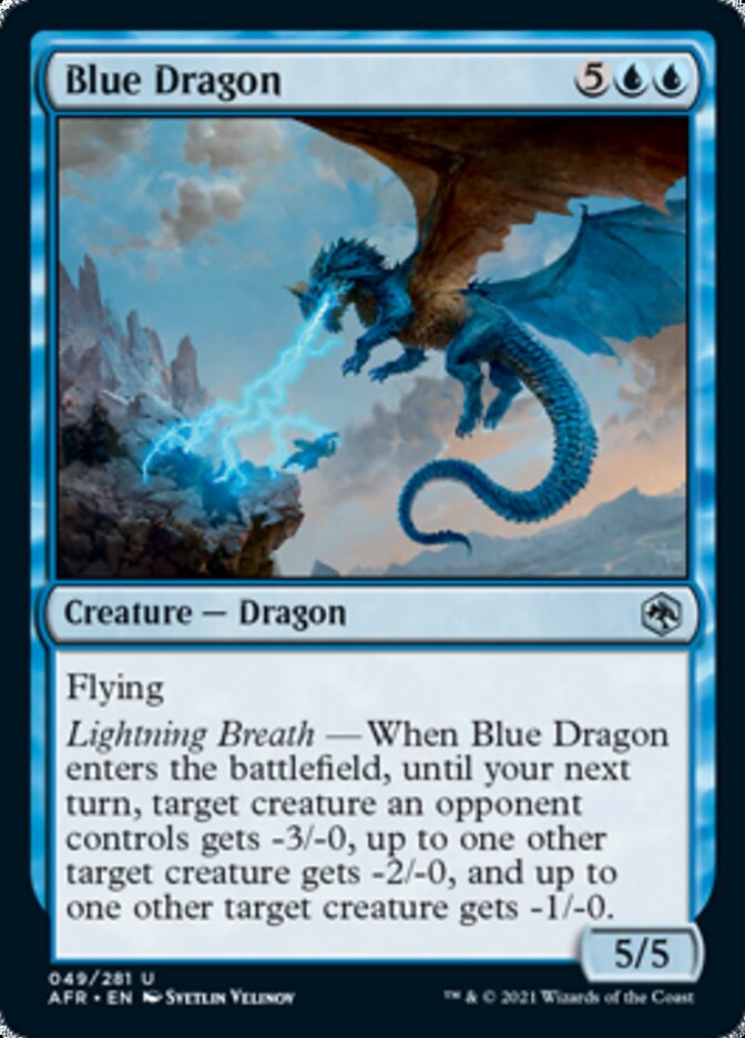 Blue Dragon - Adventures in the Forgotten Realms (AFR)