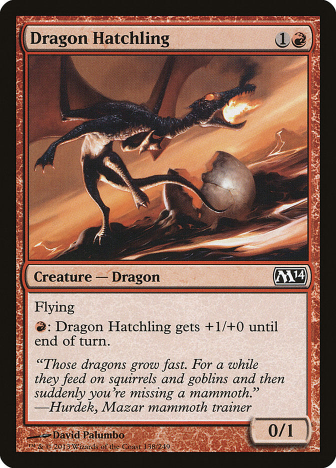 Dragon Hatchling - Magic 2014 (M14)