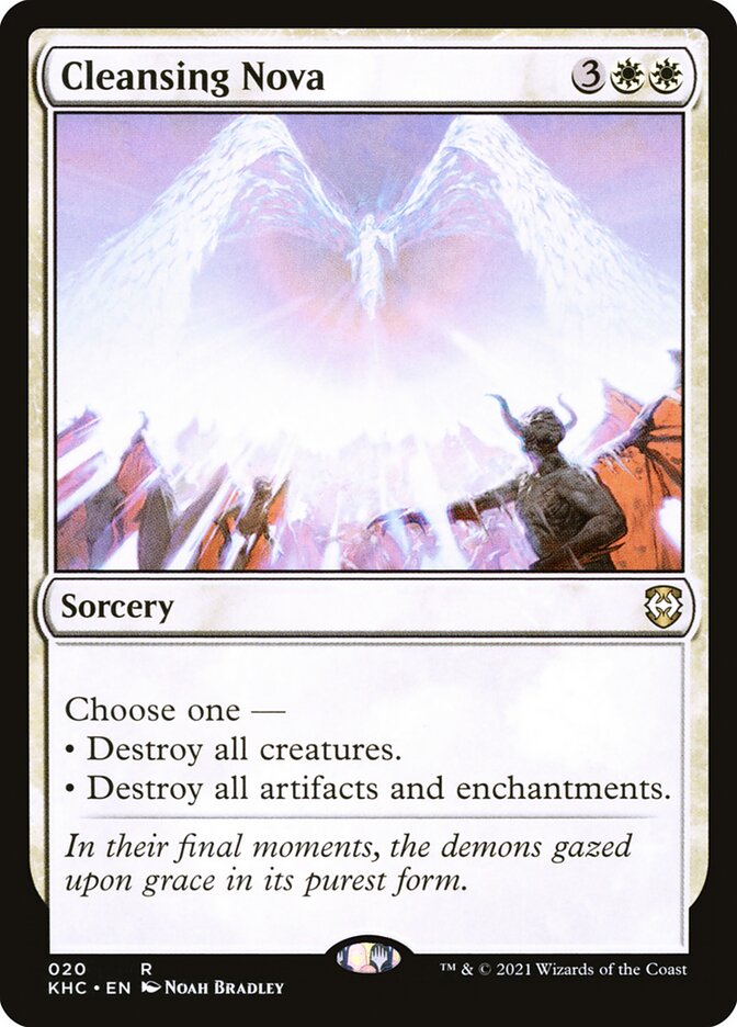 Cleansing Nova - Kaldheim Commander (KHC)