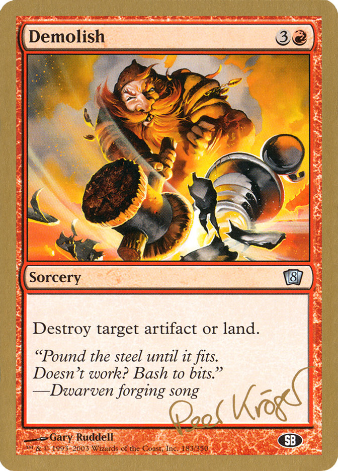 Demolish - World Championship Decks 2003 (WC03)