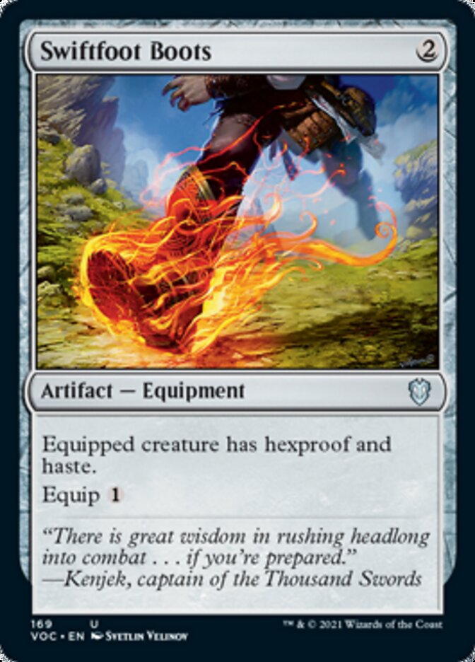Swiftfoot Boots - Crimson Vow Commander (VOC)