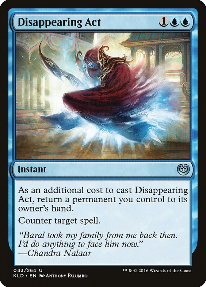 Disappearing Act - Kaladesh (KLD)