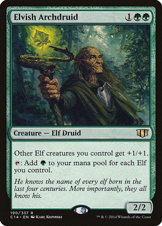 Elvish Archdruid - Commander 2014 (C14)