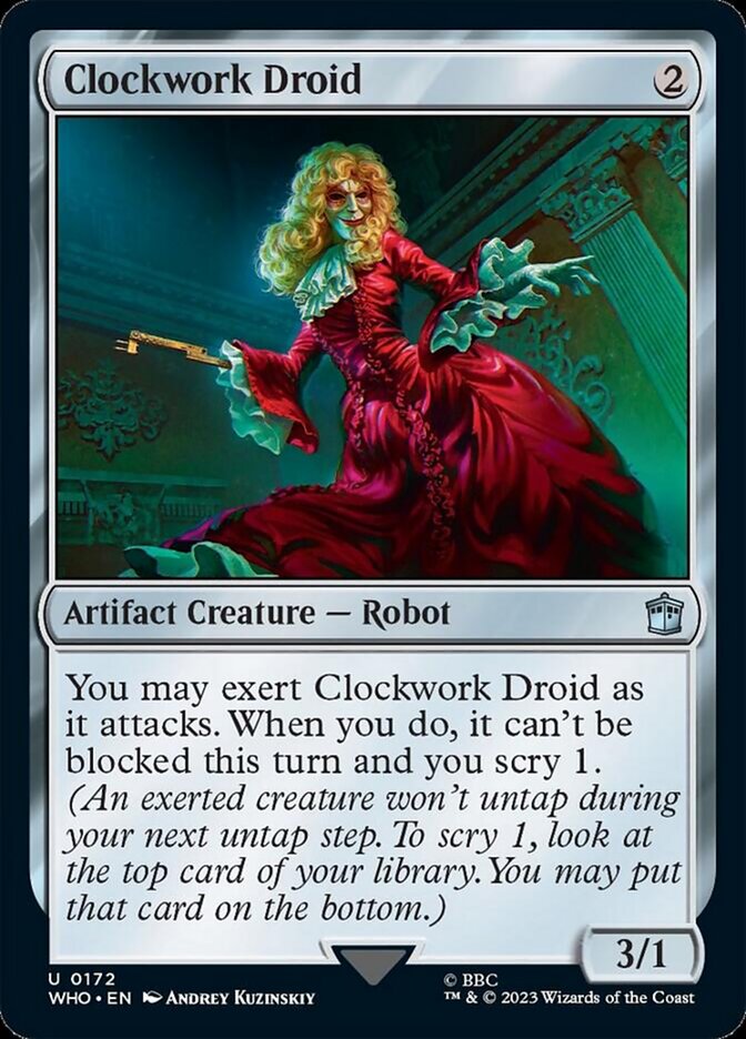 Clockwork Droid - Doctor Who (WHO)