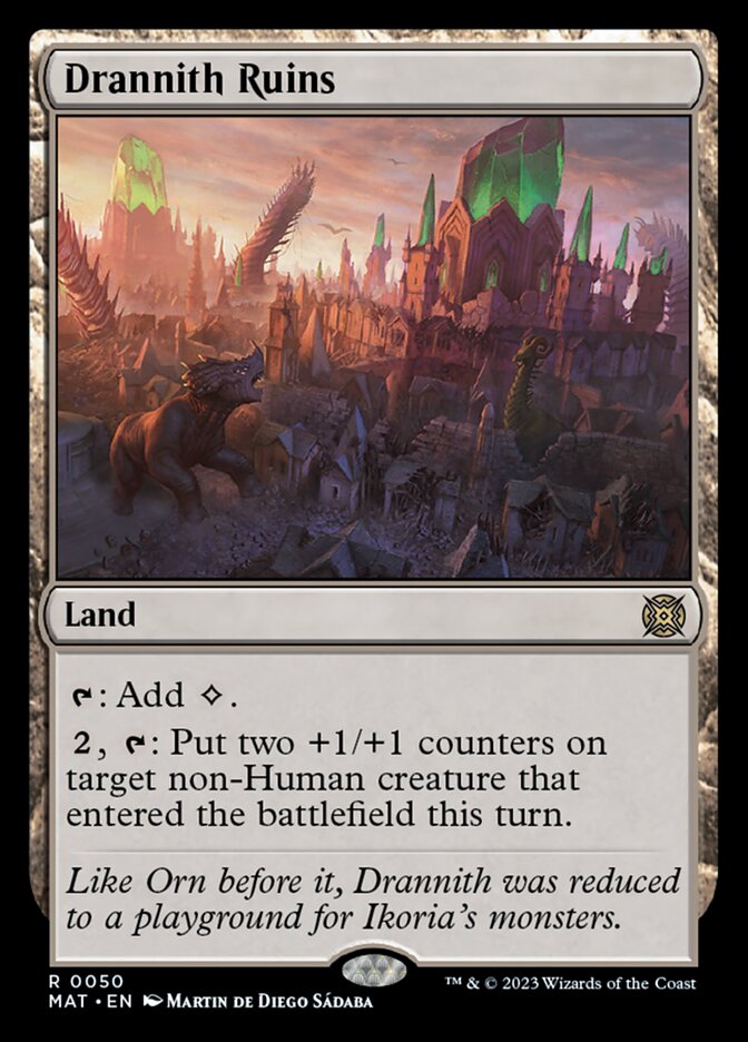 Drannith Ruins (50) - March of the Machine: The Aftermath (MAT)