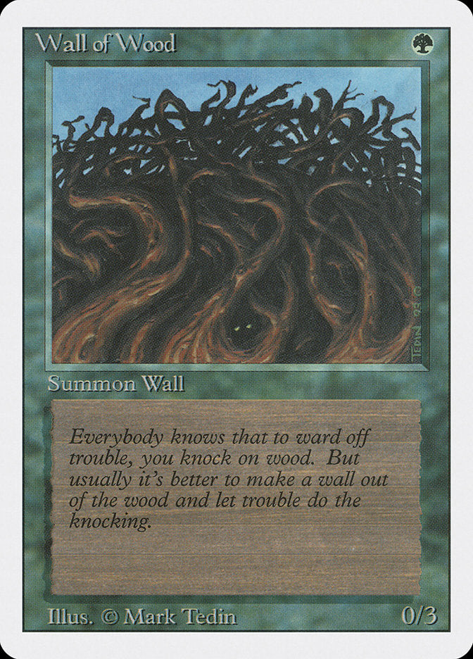 Wall of Wood - Revised Edition (3ED)
