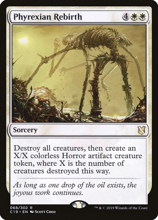 Phyrexian Rebirth - Commander 2019 (C19)