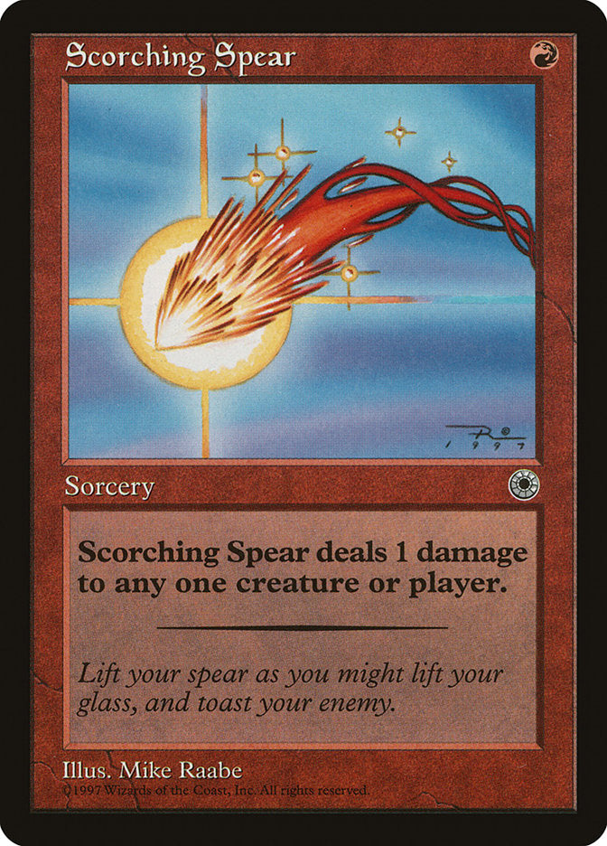 Scorching Spear - Portal (POR)