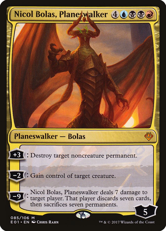 Nicol Bolas, Planeswalker - Archenemy: Nicol Bolas (E01)