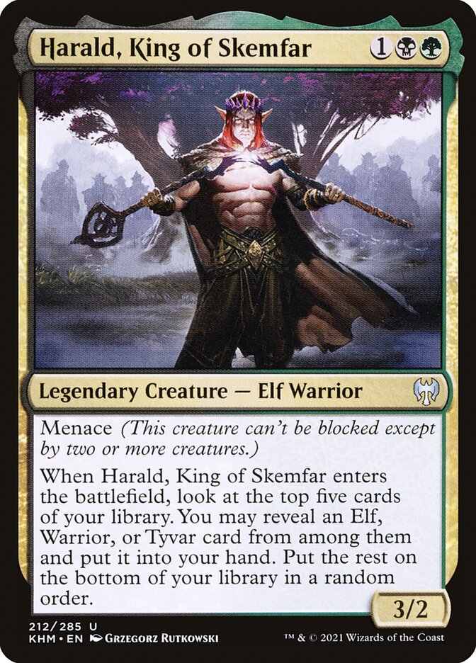 Harald, King of Skemfar - Kaldheim (KHM)