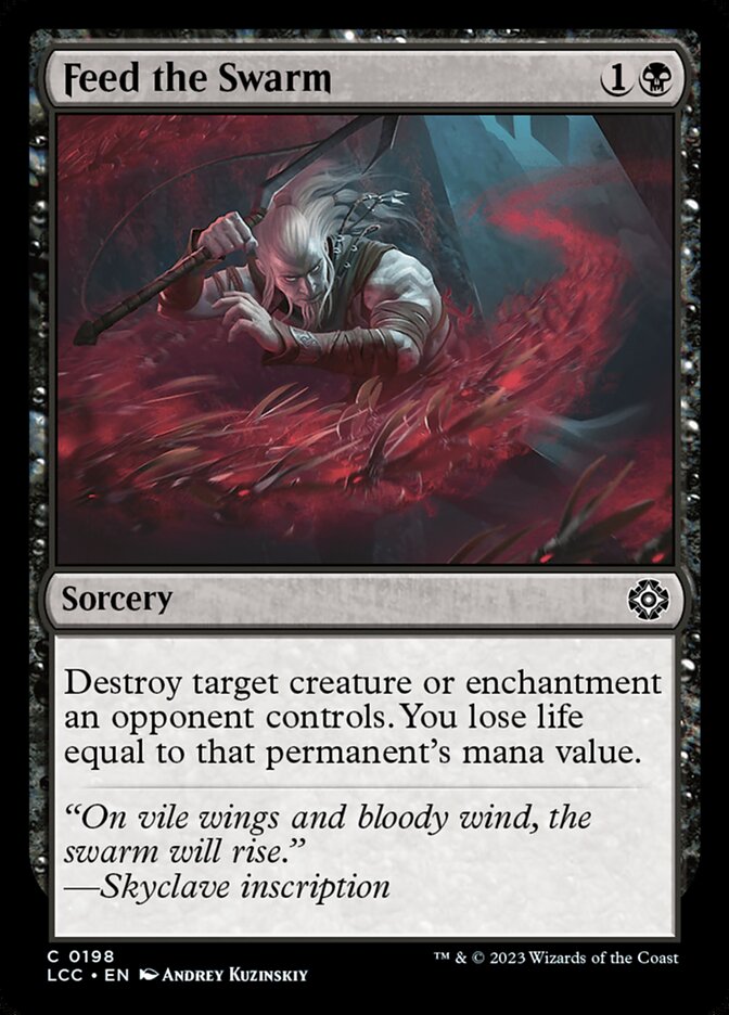 Feed the Swarm - Lost Caverns of Ixalan Commander (LCC)