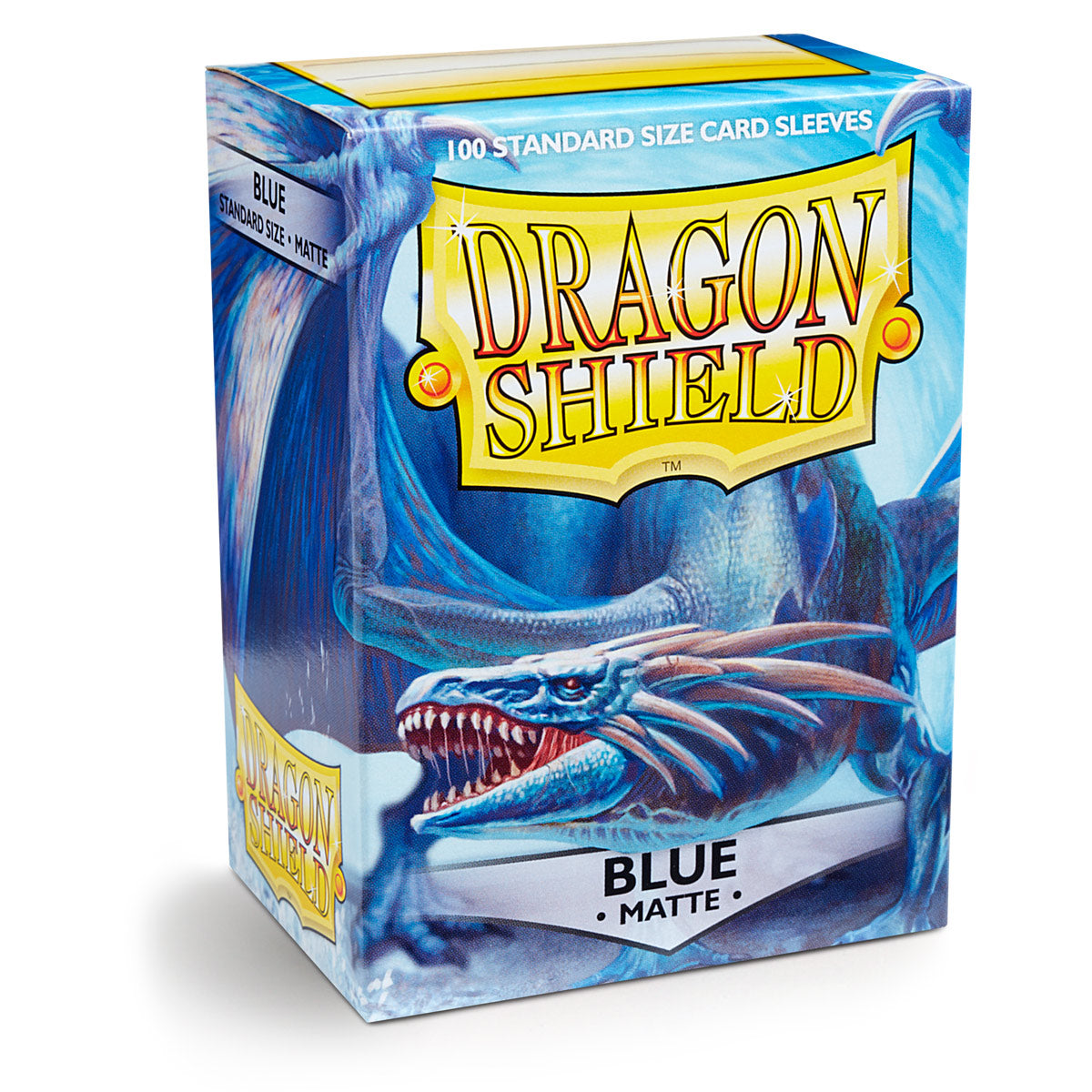 Dragon Shield Deck Protector Sleeves - Matte Blue (100 Count)