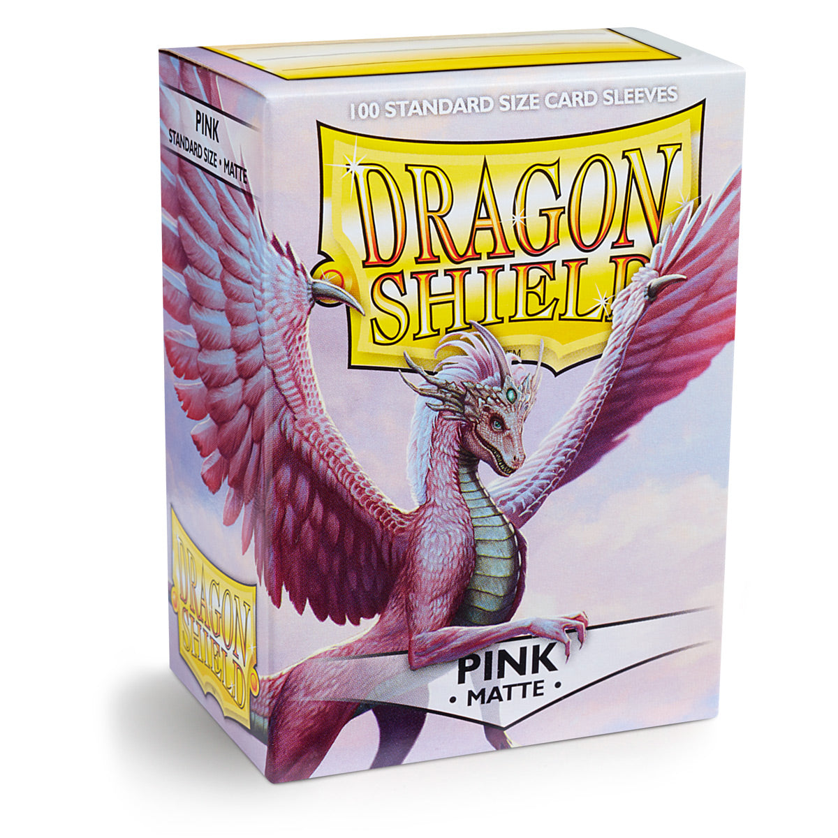 Dragon Shield Deck Protector Sleeves - Matte Pink (100 Count)
