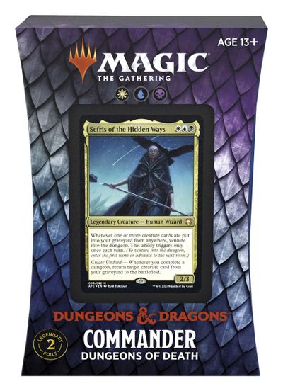 Dungeons of Death Commander Deck - Adventures in the Forgotten Realms