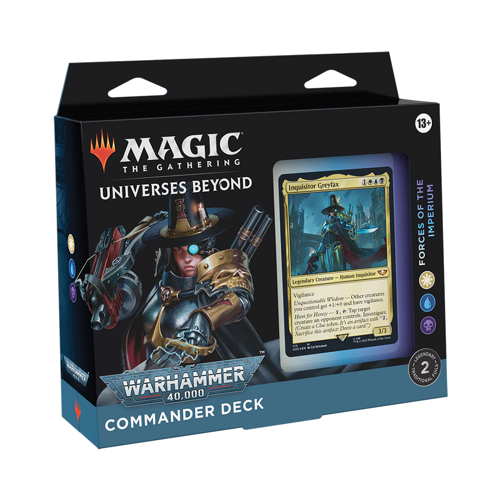 Forces of the Imperium Commander Deck - Universes Beyond: Warhammer 40,000