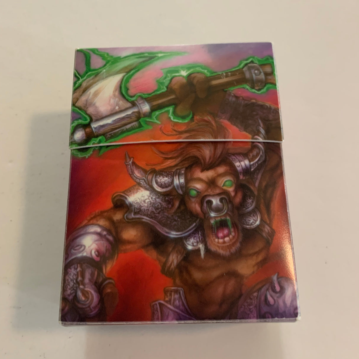 Gnarly Minotaur Deck Box - "War Beast" Ultra Pro (2007)