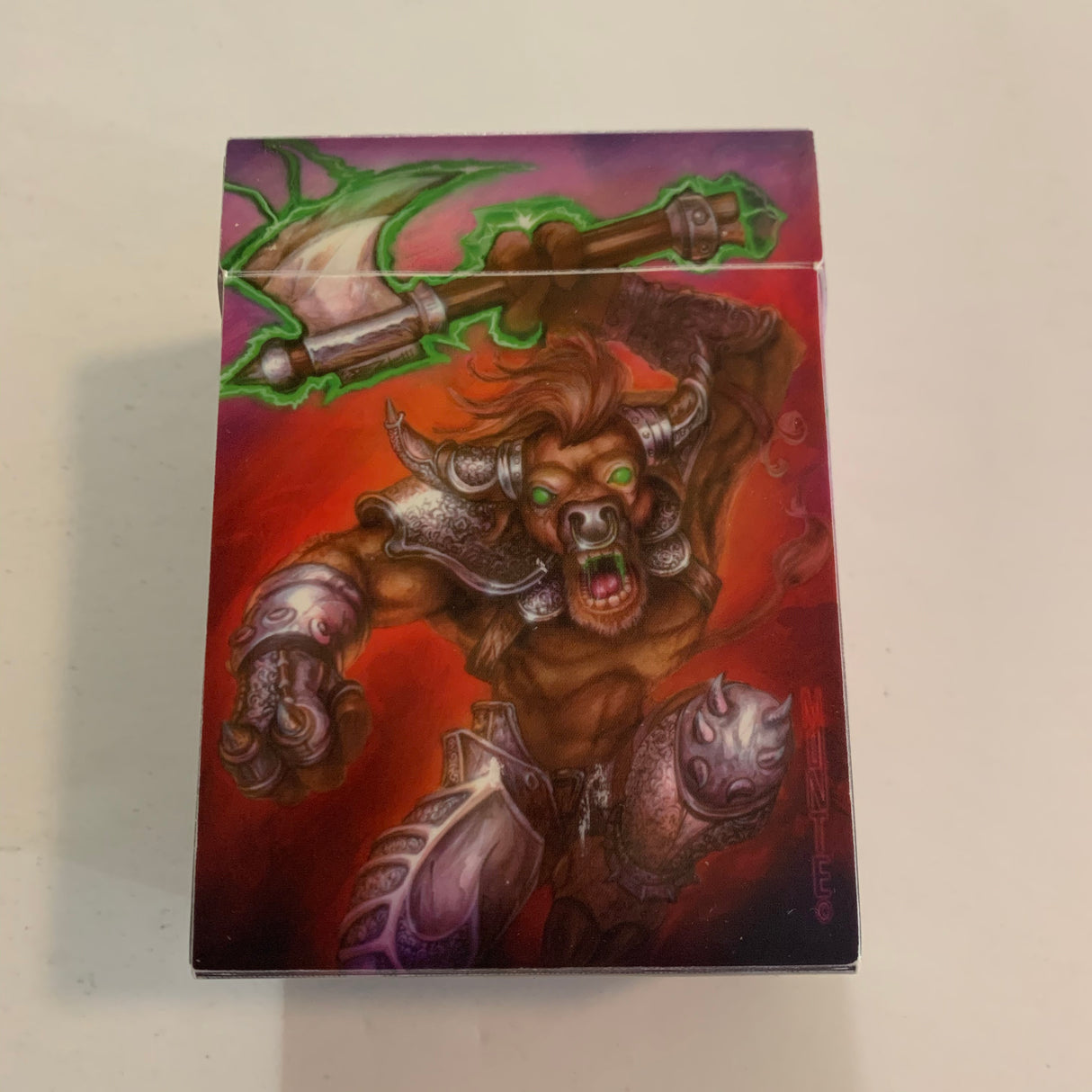 Gnarly Minotaur Deck Box - "War Beast" Ultra Pro (2007)