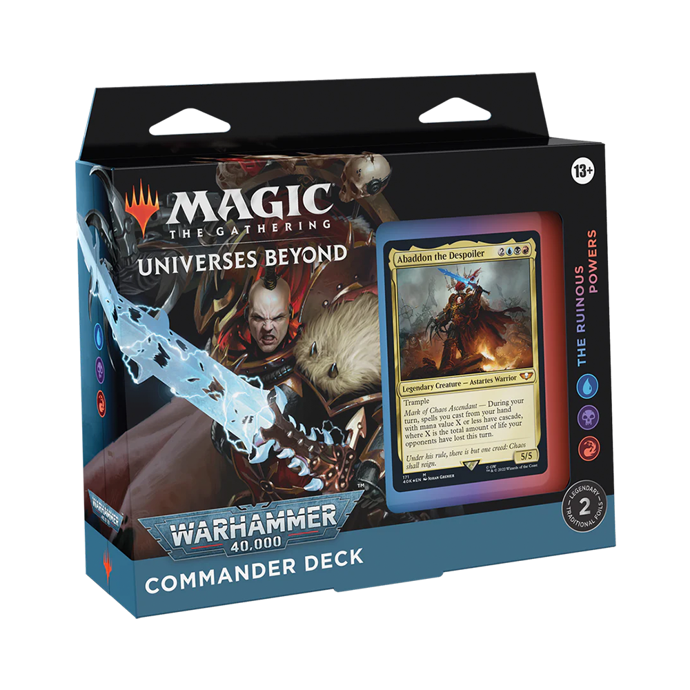The Ruinous Powers Commander Deck - Universes Beyond: Warhammer 40,000