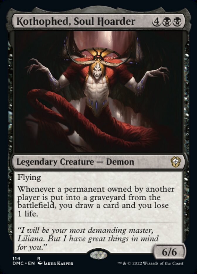 Kothophed, Soul Hoarder - Dominaria United Commander (DMC)