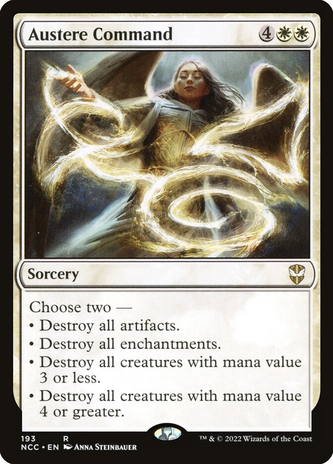 Austere Command - New Capenna Commander (NCC)