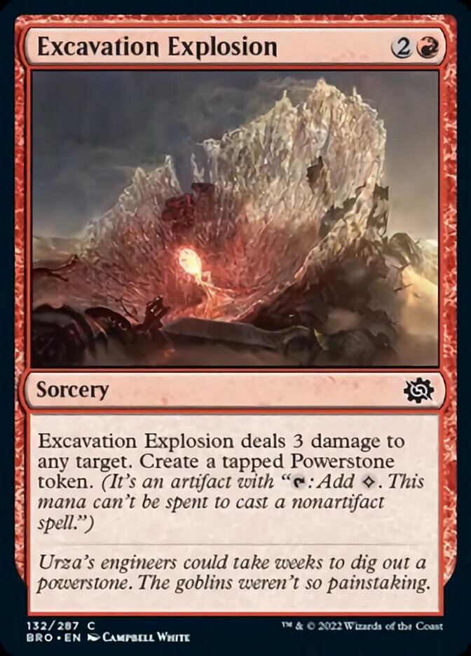 Excavation Explosion - The Brothers' War (BRO)