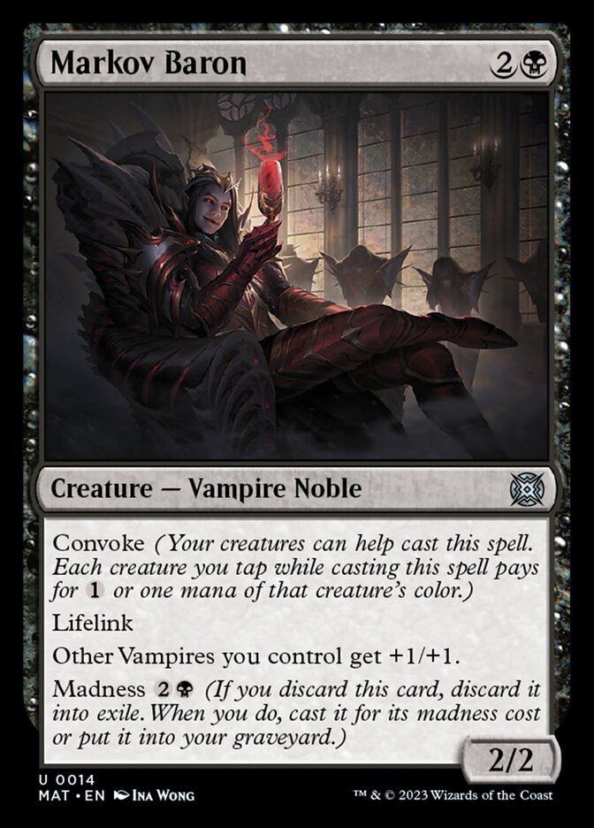 Markov Baron (14) - March of the Machine: The Aftermath (MAT)
