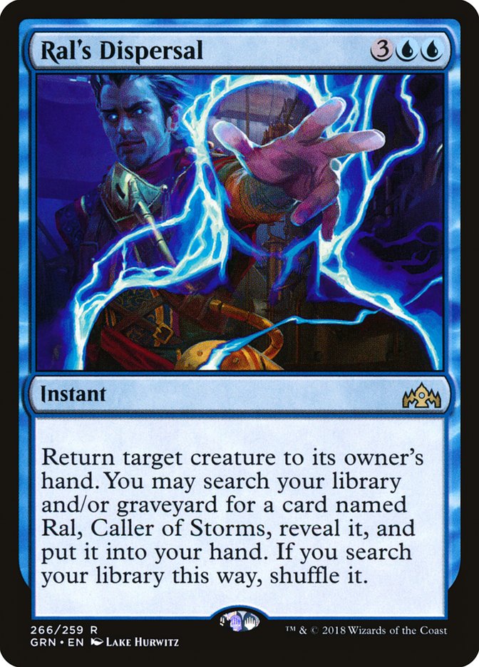 Ral's Dispersal - Guilds of Ravnica (GRN)