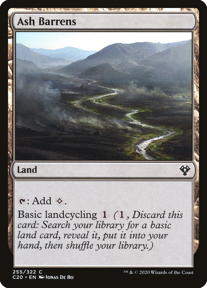 Ash Barrens - Commander 2020 (C20)