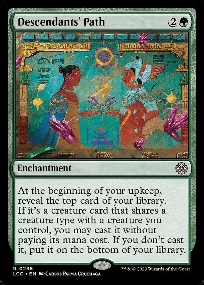 Descendants' Path - Lost Caverns of Ixalan Commander (LCC)
