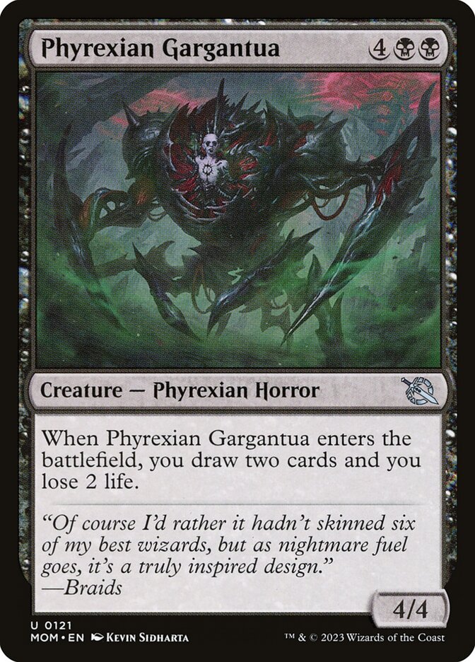 Phyrexian Gargantua - March of the Machine (MOM)