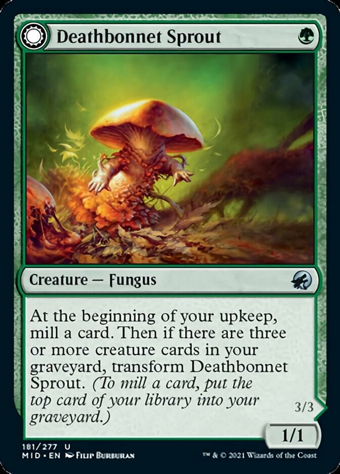 Deathbonnet Sprout // Deathbonnet Hulk - Innistrad: Midnight Hunt (MID)